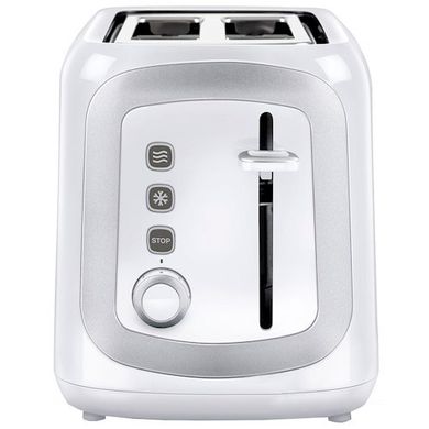 Тостер Electrolux, 940Вт, пластик, білий EAT3330 фото