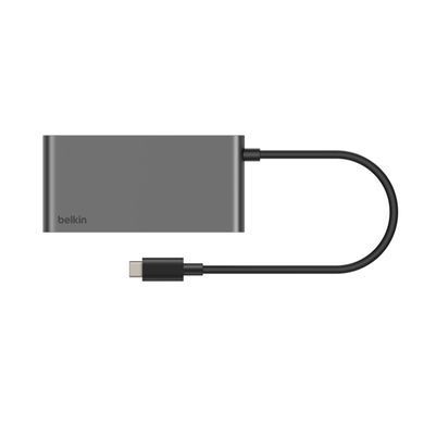 Belkin Хаб USB-C 5в1 Multiport Dock 100Вт AVC022HQSGY фото