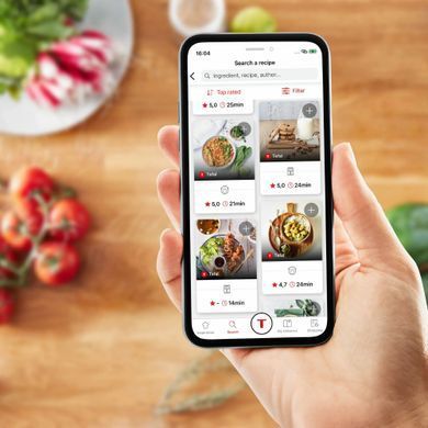 Tefal Мультипечь Easy Fry Mega, 1700Вт, чаша-7.5л, сенсорное управл., 8 программ, пластик, темно-серый EY855BE0 фото