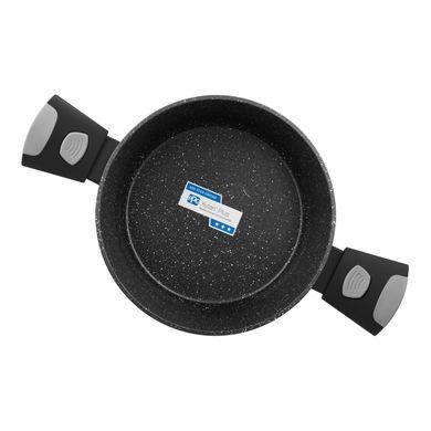 ARDESTO Casserole with glass lid Gemini Bari, 2.5l, aluminum, black AR1925AC фото