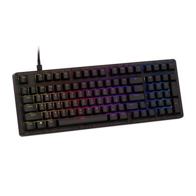 HyperX Клавіатура механічна HyperX Alloy Origins 2 1800 103key, Red, USB-A, Hot-Swap, EN/UA, RGB, чорний B4QS4AA фото