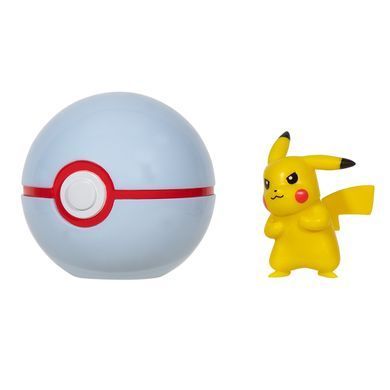 Игровой набор POKEMON W13 - ПИКАЧУ В ПОКЕБОЛЕ (игровая фигурка, покебол) PKW2664 фото