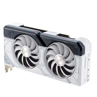ASUS Відеокарта GeForce RTX 4070 SUPER 12GB GDDR6X білий DUAL-RTX4070S-12G-WHITE 90YV0K85-M0NA00 фото