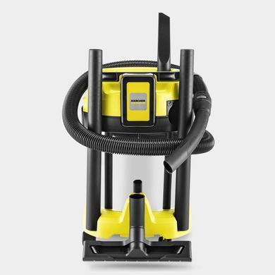 Karcher Пилосос професійний акумуляторний Karcher WD 3-18 S V-17/20 18В 110мБар контейнер 17л без АКБ та ЗП 1.628-575.0 фото