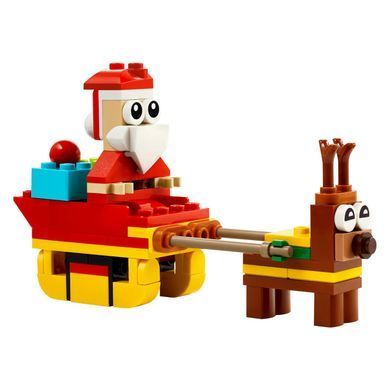 LEGO Конструктор Creator Поездка на санях Санты 30670 фото