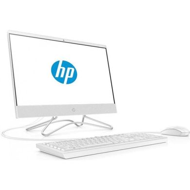 ПК Моноблок HP 200-G4 21.5" FHD IPS, Intel i3-10110U, 8GB, F256GB, ODD, UMA, WiFi, кл+м, Win10P, белый 9UG57EA фото