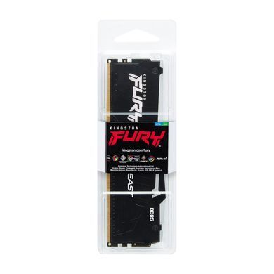Kingston Пам'ять ПК Kingston DDR5 32GB 6400 FURY Beast RGB EXPO KF564C32BBEA-32 фото