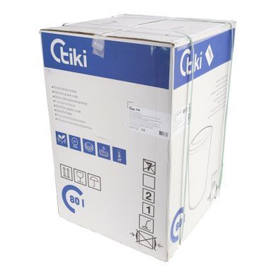Tiki Водонагрівач електр. круглий GB, 80л, 2кВт, сухий тен, мех. кер-ння, C, білий, 700182