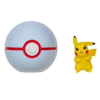 Игровой набор POKEMON W13 - ПИКАЧУ В ПОКЕБОЛЕ (игровая фигурка, покебол) PKW2664 фото
