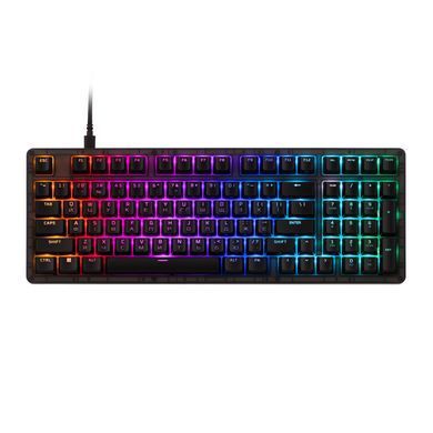 HyperX Клавіатура механічна HyperX Alloy Origins 2 1800 103key, Red, USB-A, Hot-Swap, EN/UA, RGB, чорний B4QS4AA фото
