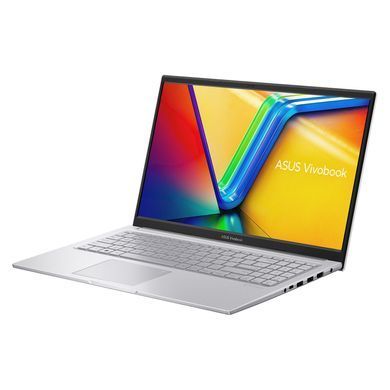 ASUS Ноутбук ASUS Vivobook 15 X1504MA-BQ131W 15.6" FHD IPS, Intel 7 350U, 16GB, F1TB, UMA, Win11, Сріблястий 90NB17I2-M00550 фото