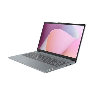 Lenovo Ноутбук IdeaPad Slim 3-15ABR8 15.6" FHD IPS AG, AMD R5-7430U, 16GB, F512GB, UMA, DOS, сірий 82XM00GCRA фото