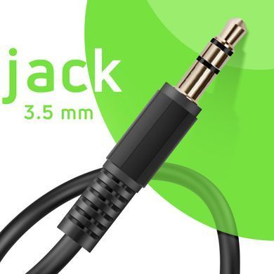 Belkin Кабель jack 3.5 > jack 3.5 (M/M) 1м, черный F3Y111BF1M-P фото