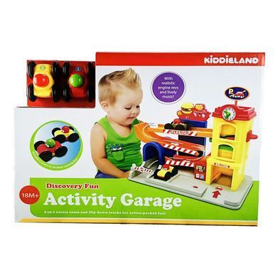 Игровой набор - ЗАНИМАТЕЛЬНЫЙ ГАРАЖ (звук) 055707 фото