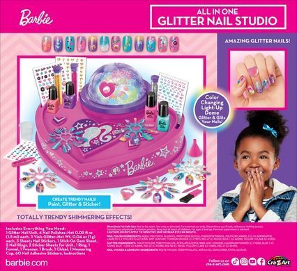 Cra-Z-Art Набор детской косметики Barbie All in One Nail Studio 34052CRA фото