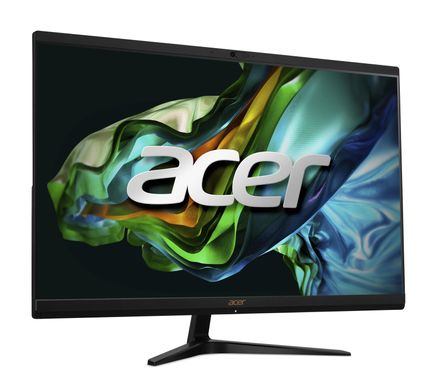 Acer Персональний комп'ютер моноблок Aspire C27-1800 27" FHD, Intel i3-1305U, 8GB, F512GB, UMA, WiFi, кл+м, без ОС, чорний DQ.BLHME.003 фото