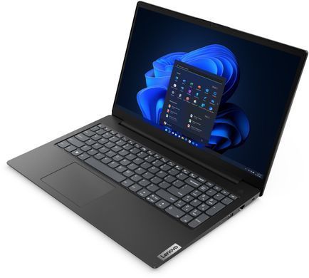 Lenovo Ноутбук Lenovo V15-G4 15.6" FHD IPS AG, AMD R5-7520U, 16GB, F512GB, UMA, DOS, чорний 82YU016PRA фото