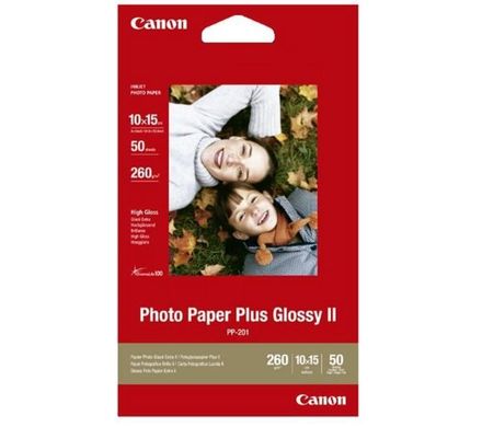 Бумага Canon 4"x6" Photo Paper Glossy PP-201, 50л 2311B003 фото