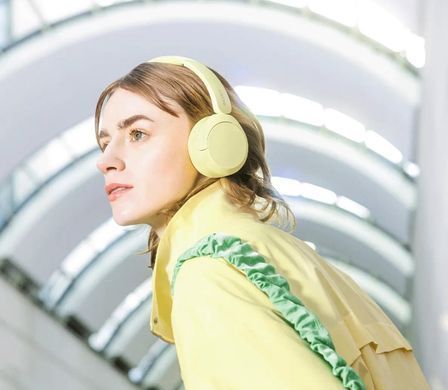 Sony Навушники On-ear WH-CH520 BT 5.2, SBC, AAC, Wireless, Mic, Жовтий WHCH520Y.CE7 фото