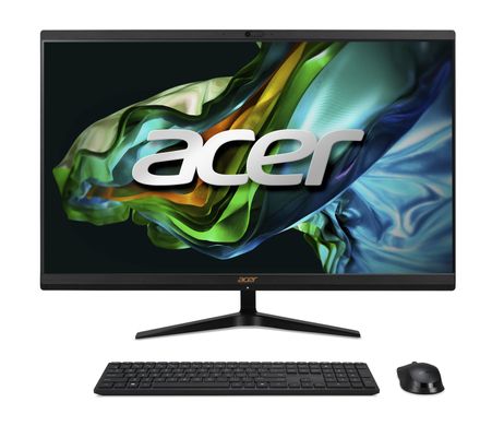 Acer Персональний комп'ютер моноблок Aspire C27-1800 27" FHD, Intel i3-1305U, 8GB, F512GB, UMA, WiFi, кл+м, без ОС, чорний DQ.BLHME.003 фото