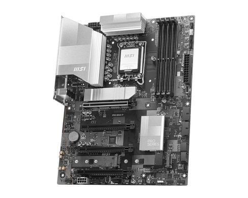 MSI Материнcкая плата PRO B860-P s1851 B860 4xDDR5 M.2 HDMI DP ATX 911-7E41-002 фото