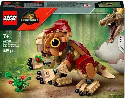 LEGO Конструктор LEGO Jurassic World Динозаврик Dolores: Аквілопс 76970 фото