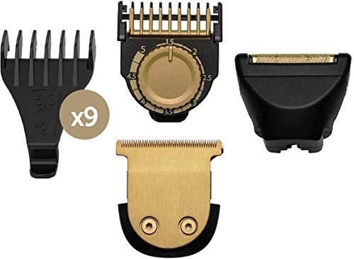 Remington Тример T-Series, для бороди і вусів, акум., роторний мотор, насадок-12, сталь, чорний MB7050 фото