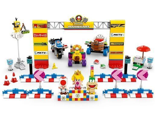 LEGO Конструктор LEGO Super Mario Mario Kart &ndash; Baby Peach & Grand Prix. Набір 72036 фото