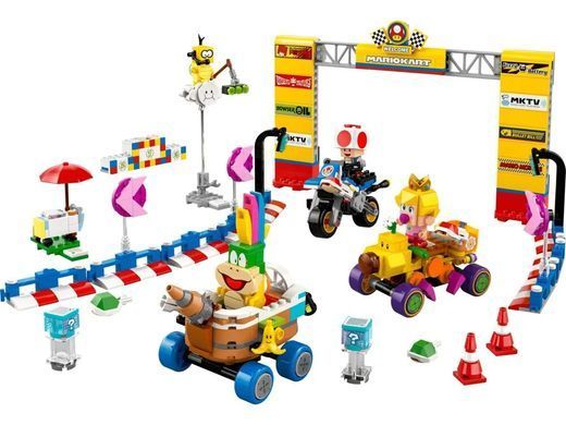 LEGO Конструктор LEGO Super Mario Mario Kart &ndash; Baby Peach & Grand Prix. Набір 72036 фото