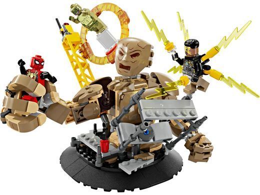 LEGO Конструктор Marvel Человек-паук vs. Песчаный человек: Решающая битва 76280 фото