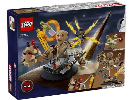 LEGO Конструктор Marvel Человек-паук vs. Песчаный человек: Решающая битва 76280 фото