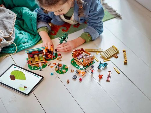 LEGO Конструктор Friends Уютные домики в приключенческом лагере 42624 фото