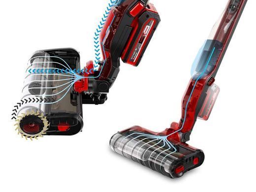 Einhell Очищувач підлоги акумуляторний CLEANEXXO, PXC, 18В, 29см, 450об/хв, 2.5кг (без АКБ та ЗП) 3437110 фото