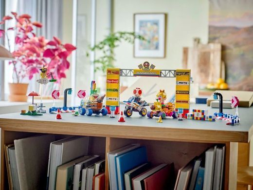 LEGO Конструктор LEGO Super Mario Mario Kart &ndash; Baby Peach & Grand Prix. Набір 72036 фото