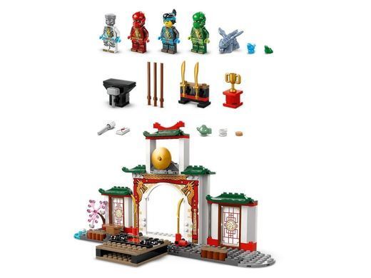 LEGO Конструктор LEGO Ninjago Храм ніндзя Спін-джитсу 71831 фото