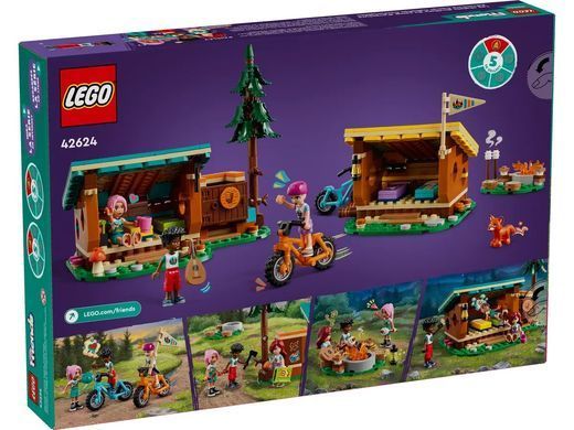LEGO Конструктор Friends Уютные домики в приключенческом лагере 42624 фото