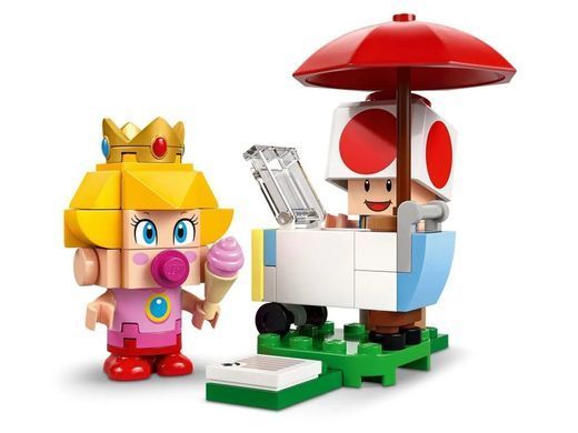 LEGO Конструктор LEGO Super Mario Mario Kart &ndash; Baby Peach & Grand Prix. Набір 72036 фото