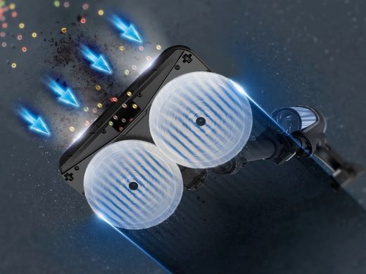 Rowenta Пылесос беспроводный X-Force Flex 13.60, 200Вт, конт пыль -0.65л, автон. раб. до 60мин, НЕРА, подсветка, синий RH9AD1WO фото