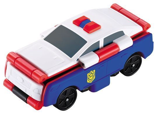 Flip Cars Машинка-трансформер 2 в 1 Полицейский автомобиль и Спорткар EU463875-04 фото