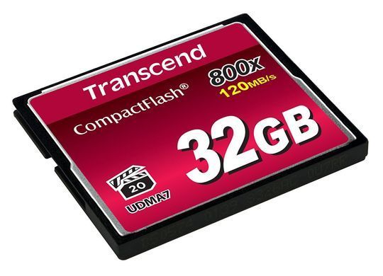 Transcend Карта памяти CF 32GB 800X TS32GCF800 фото