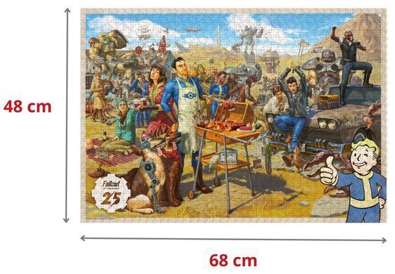 GoodLoot Пазл Fallout 25th Anniversary Puzzles 1000 эл. 5908305242918 фото