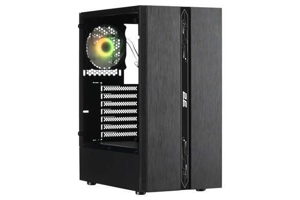 Корпус 2E Gaming Runa G2107, без БЖ, 1xUSB 3.0, 2xUSB 2.0, 1x120mm ARGB, ARGB strip, TG Side Panel, ATX, чорний 2E-G2107 фото