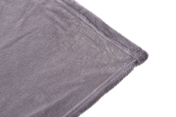 ARDESTO Плед Flannel, 160х200см, серый, 100% полиэстер