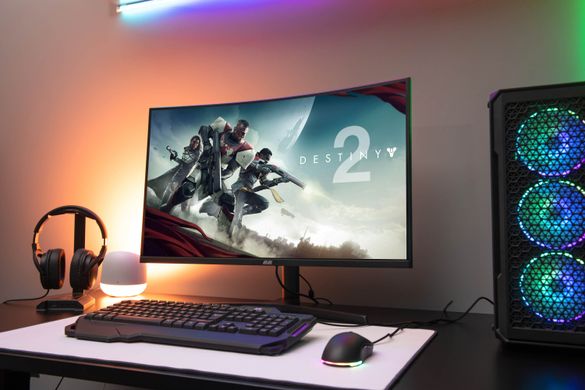 2E Gaming Монитор LCD 31.5" G3223B 2xHDMI, DP, MM, VA, 2560x1440, 165Hz, 1ms, CURVED, G-SYNC, FreeSync 2E-G3223B-01.UA фото