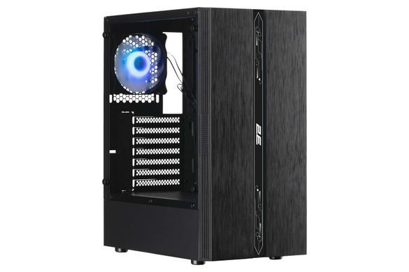 Корпус 2E Gaming Runa G2107, без БЖ, 1xUSB 3.0, 2xUSB 2.0, 1x120mm ARGB, ARGB strip, TG Side Panel, ATX, чорний 2E-G2107 фото