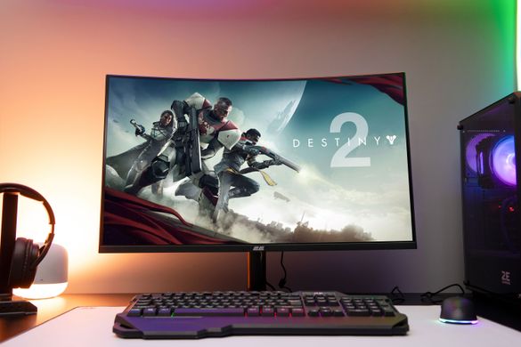 2E Gaming Монитор LCD 31.5" G3223B 2xHDMI, DP, MM, VA, 2560x1440, 165Hz, 1ms, CURVED, G-SYNC, FreeSync 2E-G3223B-01.UA фото