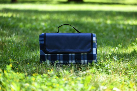 ARDESTO Плед Picnic 130х170см, 100% полиэстер, клетка синий