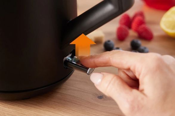 Gorenje Electric kettle, 1,7L, Strix, black matte K17OPB фото