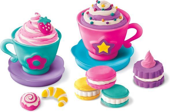 Cra-Z-Art Cra-Z-Art Modeling dough Fancy Tea Party set 10pcs 66605CRA фото