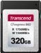 Transcend Карта пам'яті Transcend CFexpress 320GB Type B R1750/W1500MB/s 1 - магазин Coolbaba Toys